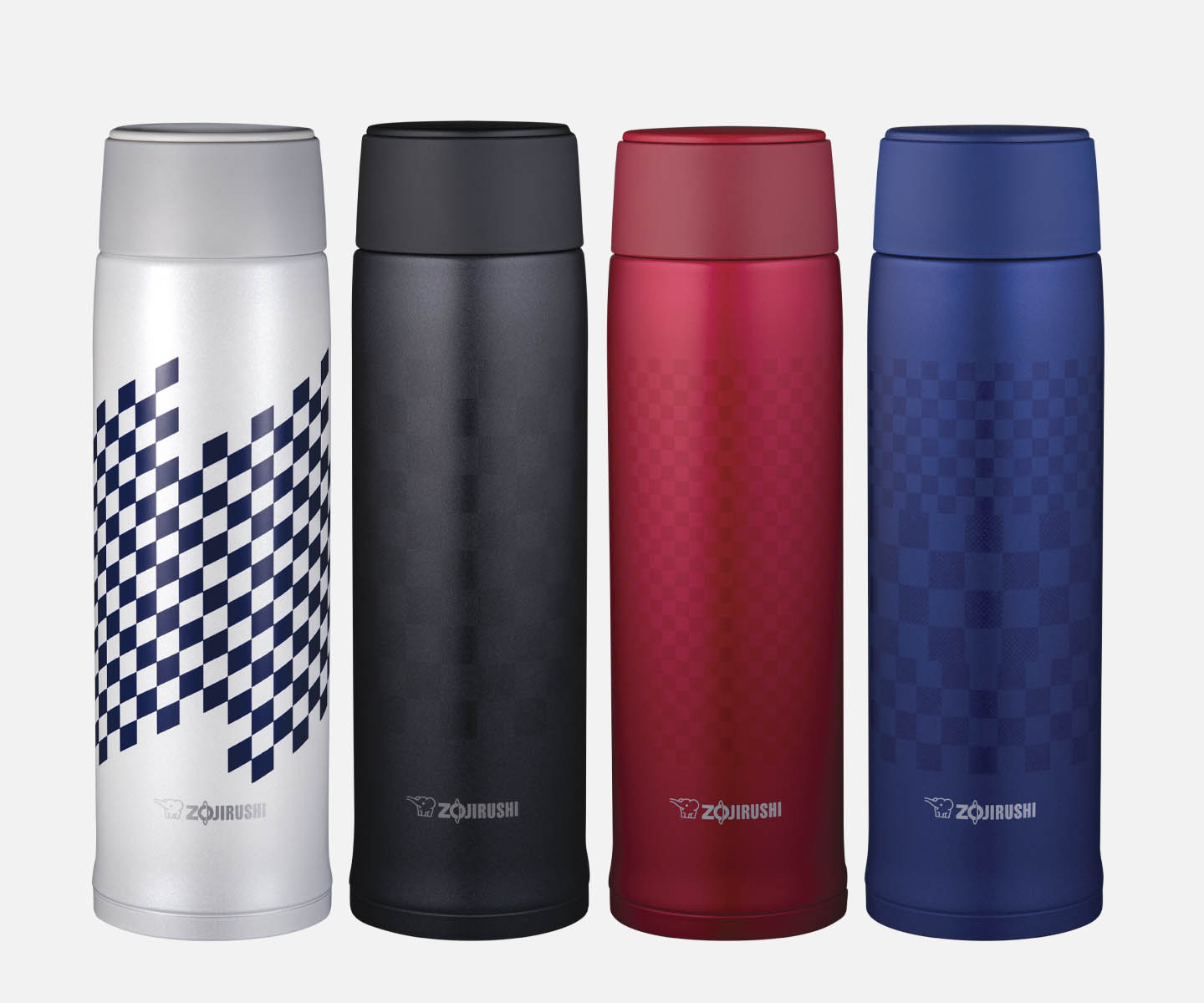 不锈钢真空保温杯SM-NAE48SA 日式市松印花系列| Zojirushi.com