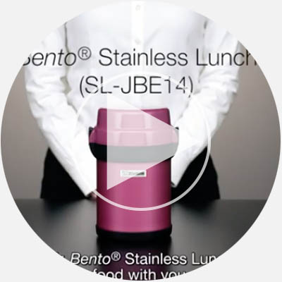 Bento Stainless Lunch Jar 41 Oz Zojirushi Mr Plum 