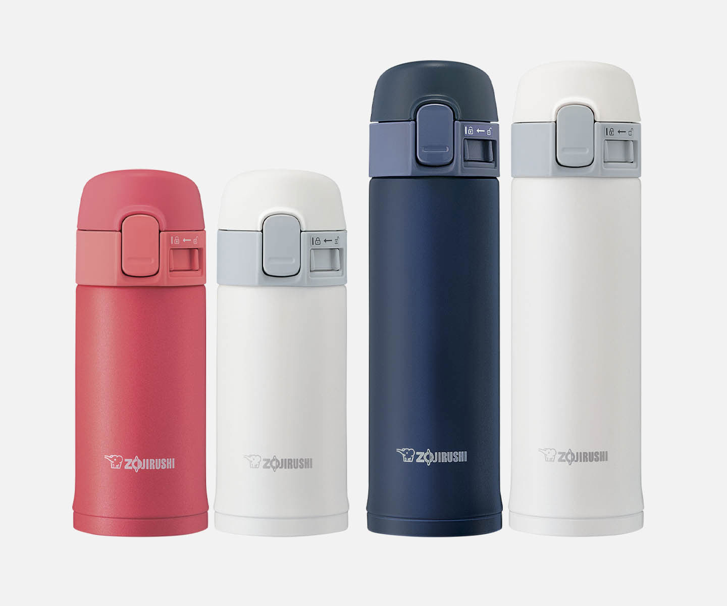 Zojirushi Stainless Water Bottle with Cup SS-PCE20/ SS-PCE25 – Sampoyoshi