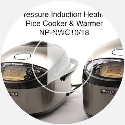 Zojirushi Pressure Induction Heating Rice Cooker & Warmer, 10 Cup, Stainless Bla