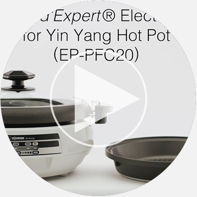 Zojirushi EP-PFC20HA, Gourmet d'Expert® Electric Skillet for Yin Yang Hot  Pot