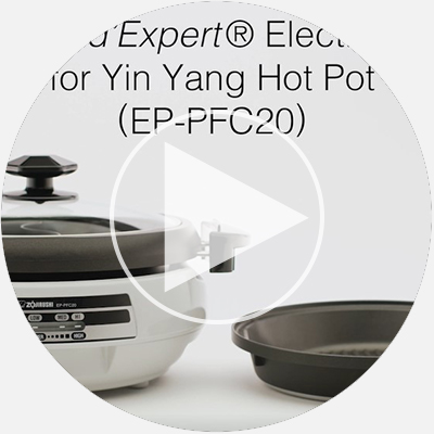 鴛鴦（おしどり）鍋用 Gourmet d'Expert® グルメなべ EP-PFC20