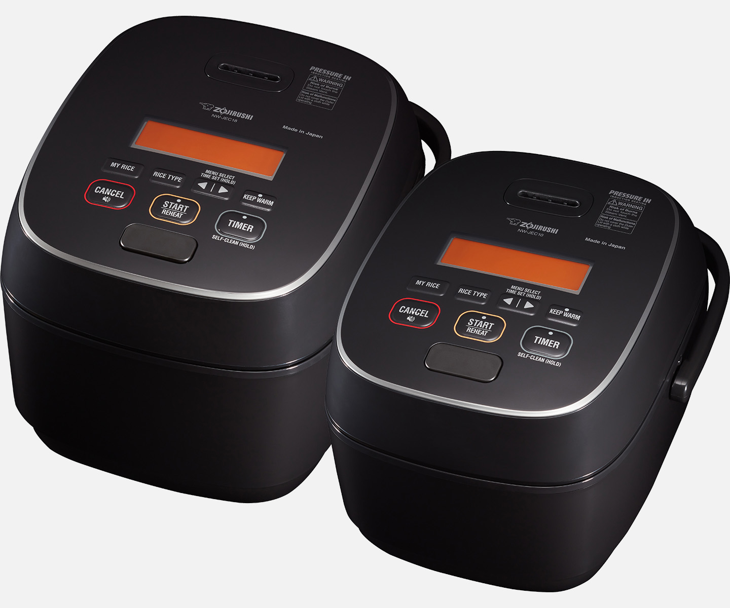Pressure Induction Heating Rice Cooker & Warmer NW-JEC10/18 Pressure Induction Heating Rice Cooker & Warmer NW-JEC10/18