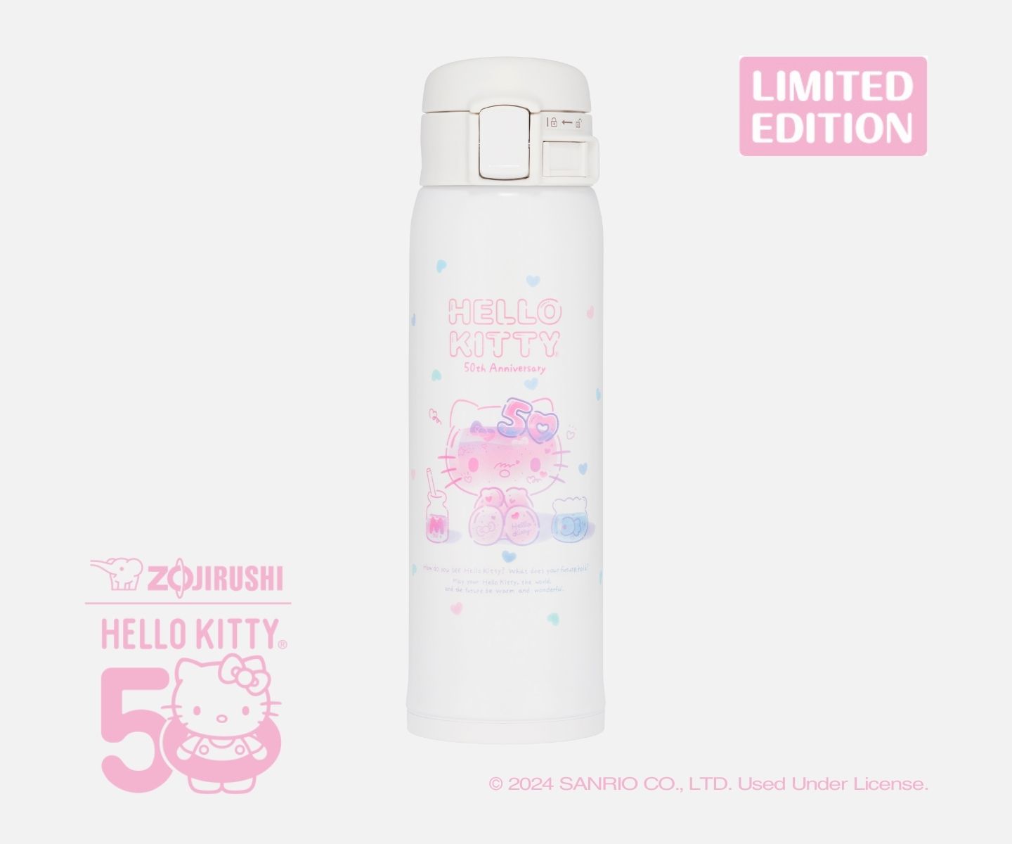 HELLO KITTY® 50th Anniversary Stainless Mug SMSF48KT