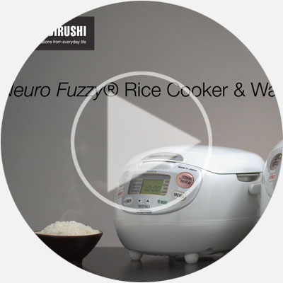 Zojirushi NS-ZCC10 Neuro Fuzzy Cooker, 5.5-Cup uncooked rice / 1L, White