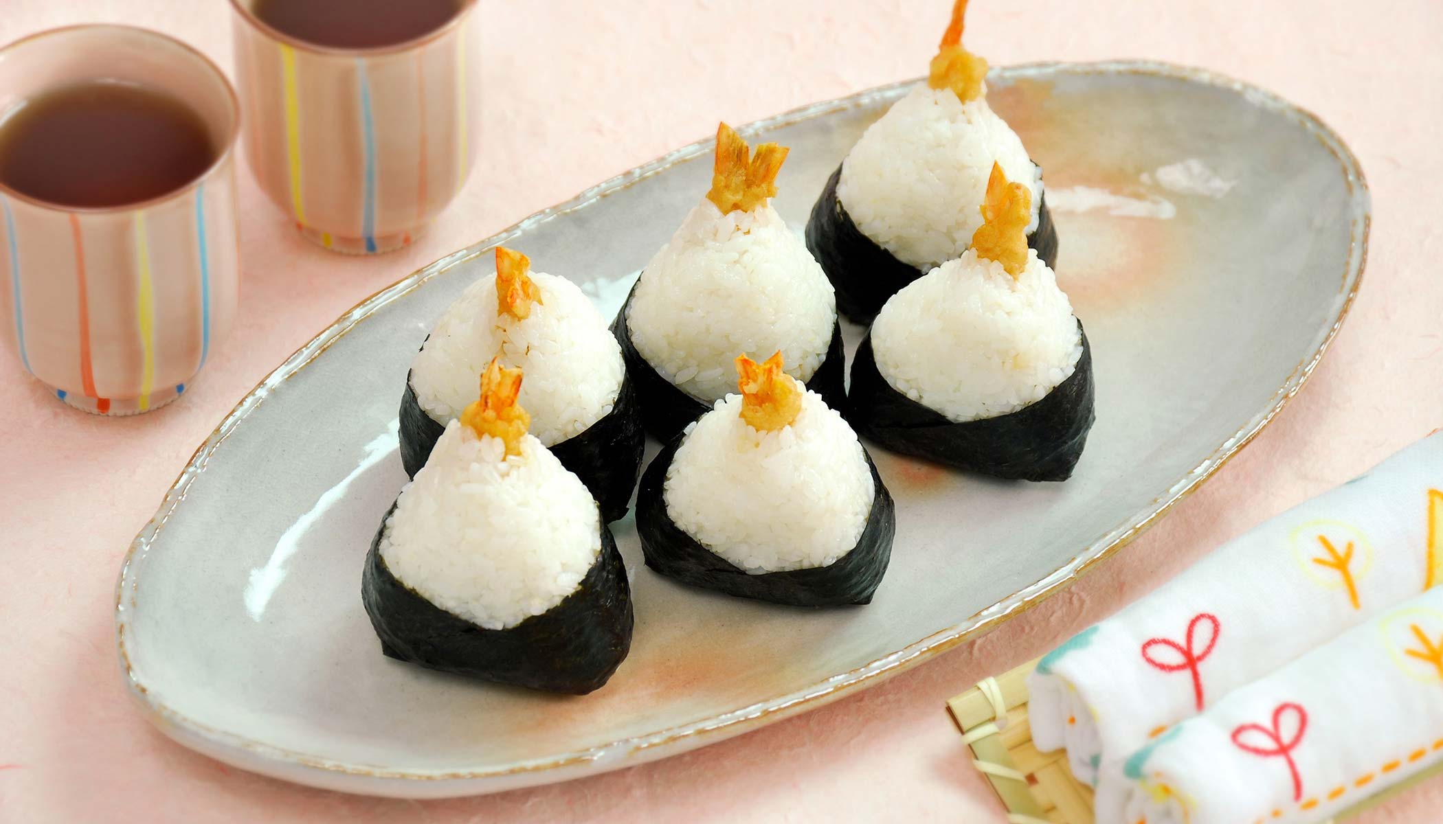 Tenmusu (Tempura Rice Ball)