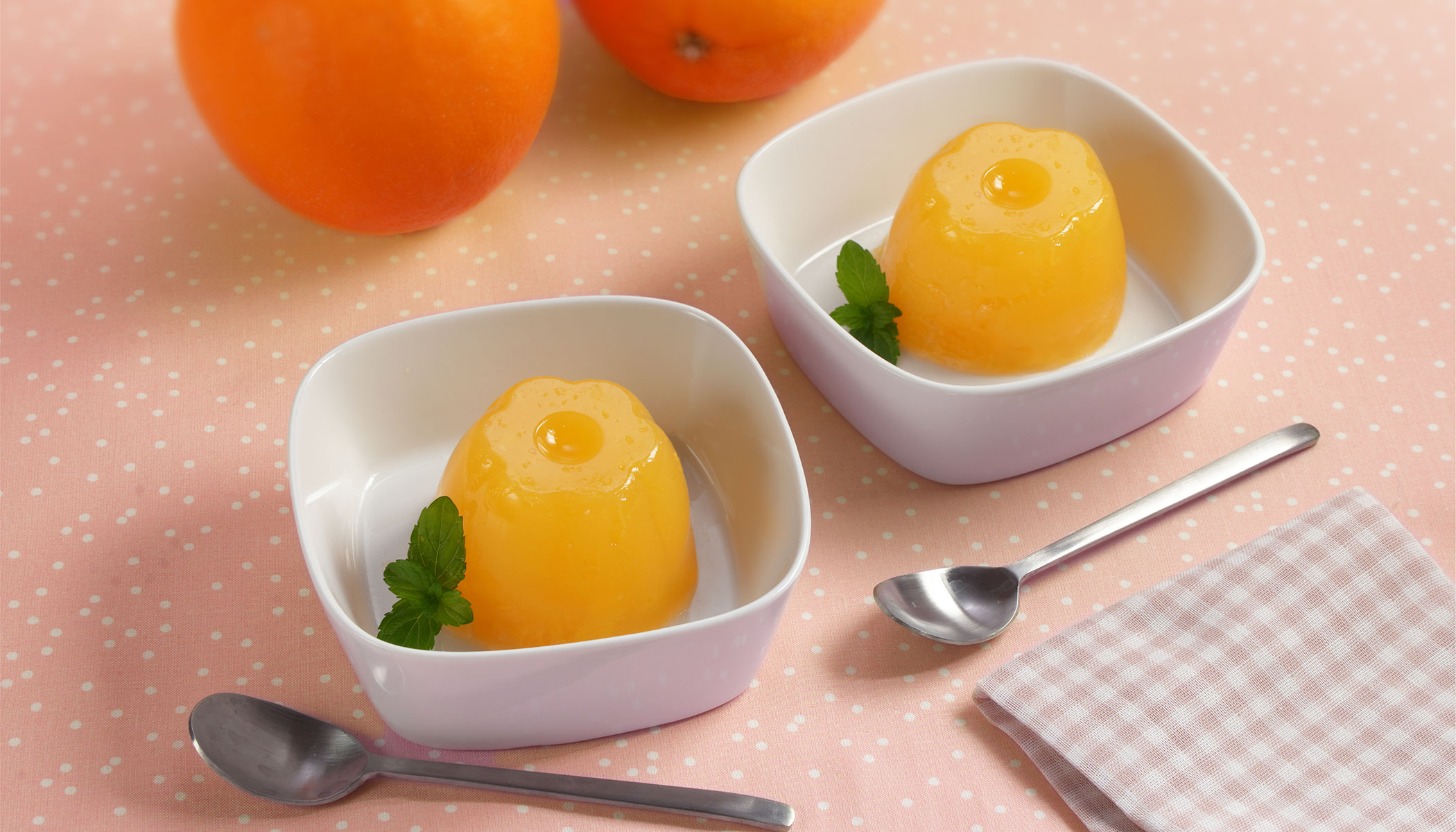 Tangy Valencia Orange Gelatin