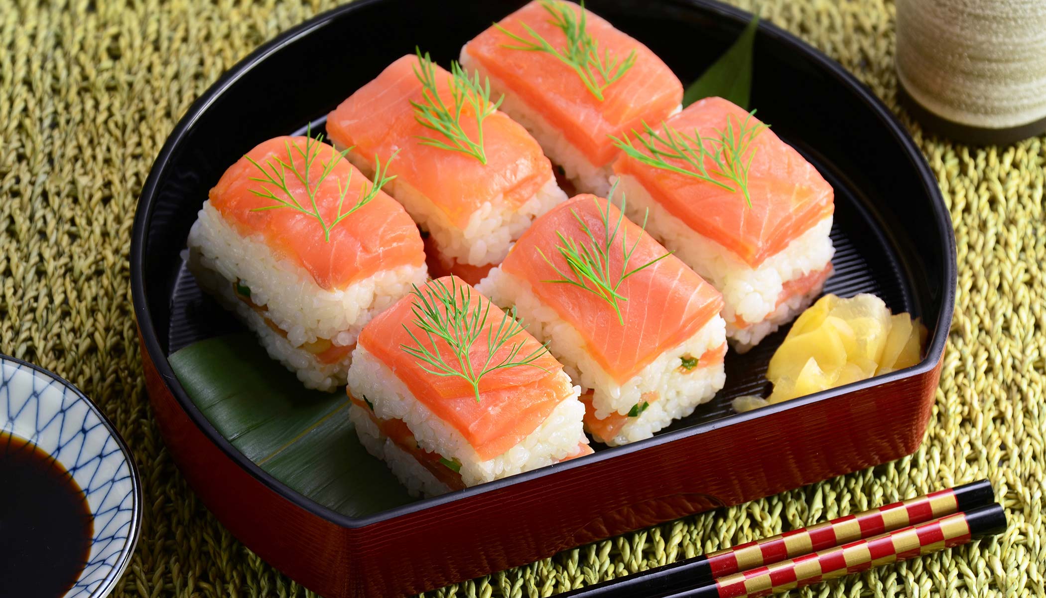 Smoked Salmon Sushi Style Zojirushi com