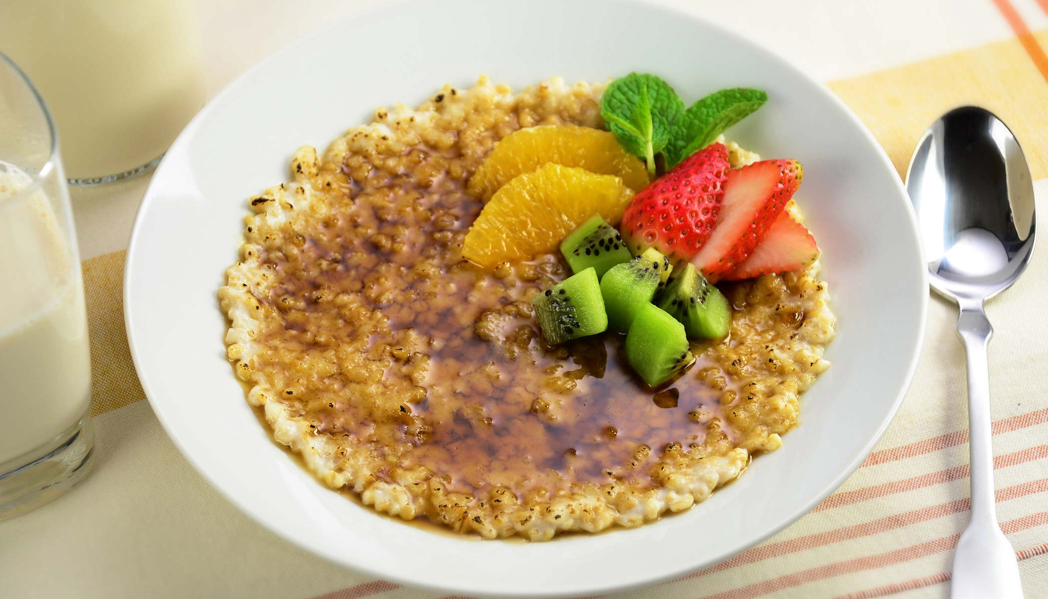 Creamy Oatmeal Brûlée