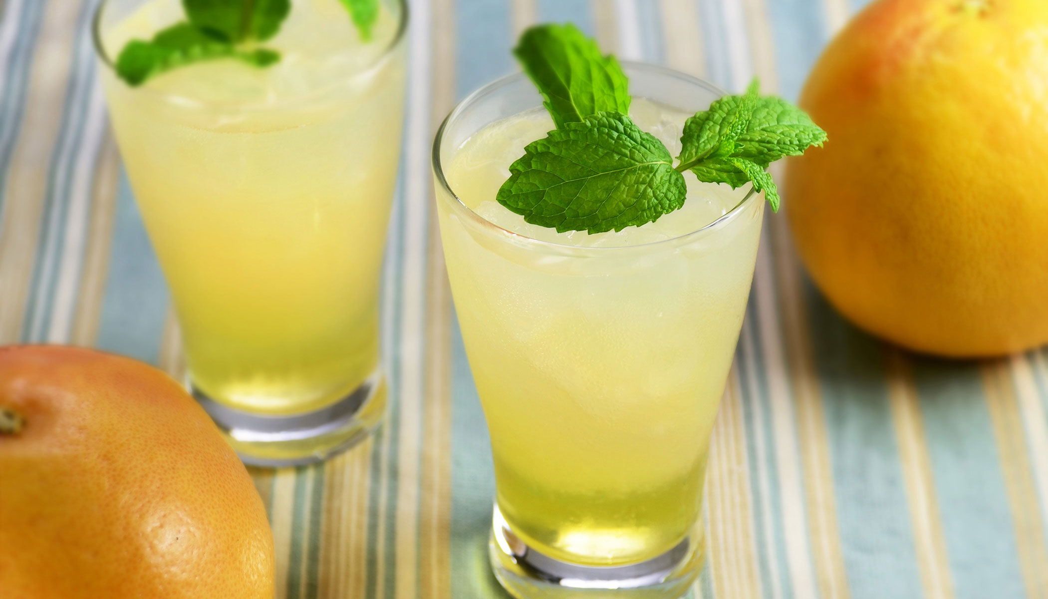 Iced Green Tea Mocktail