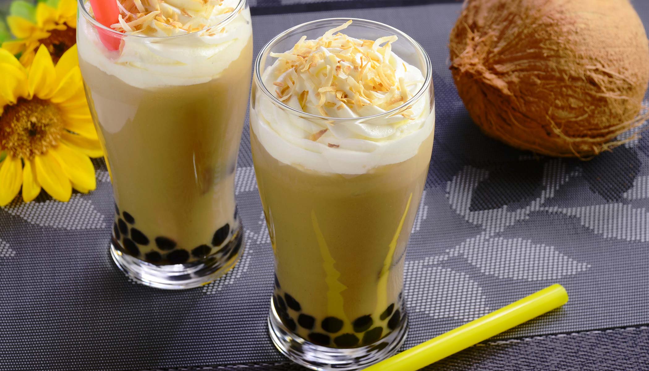 Iced Coconut Caffé Latte