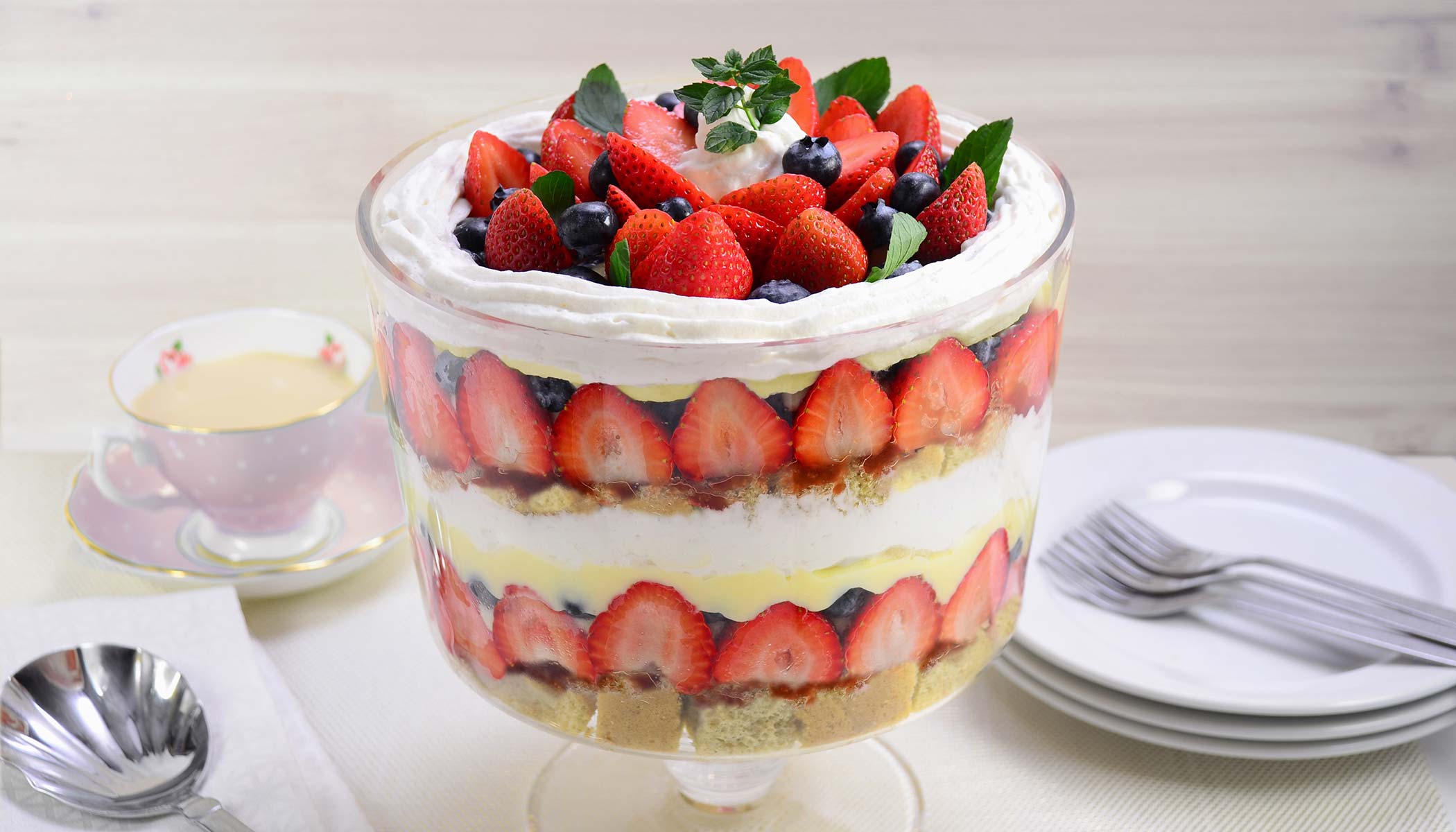 Layered Trifle Tower