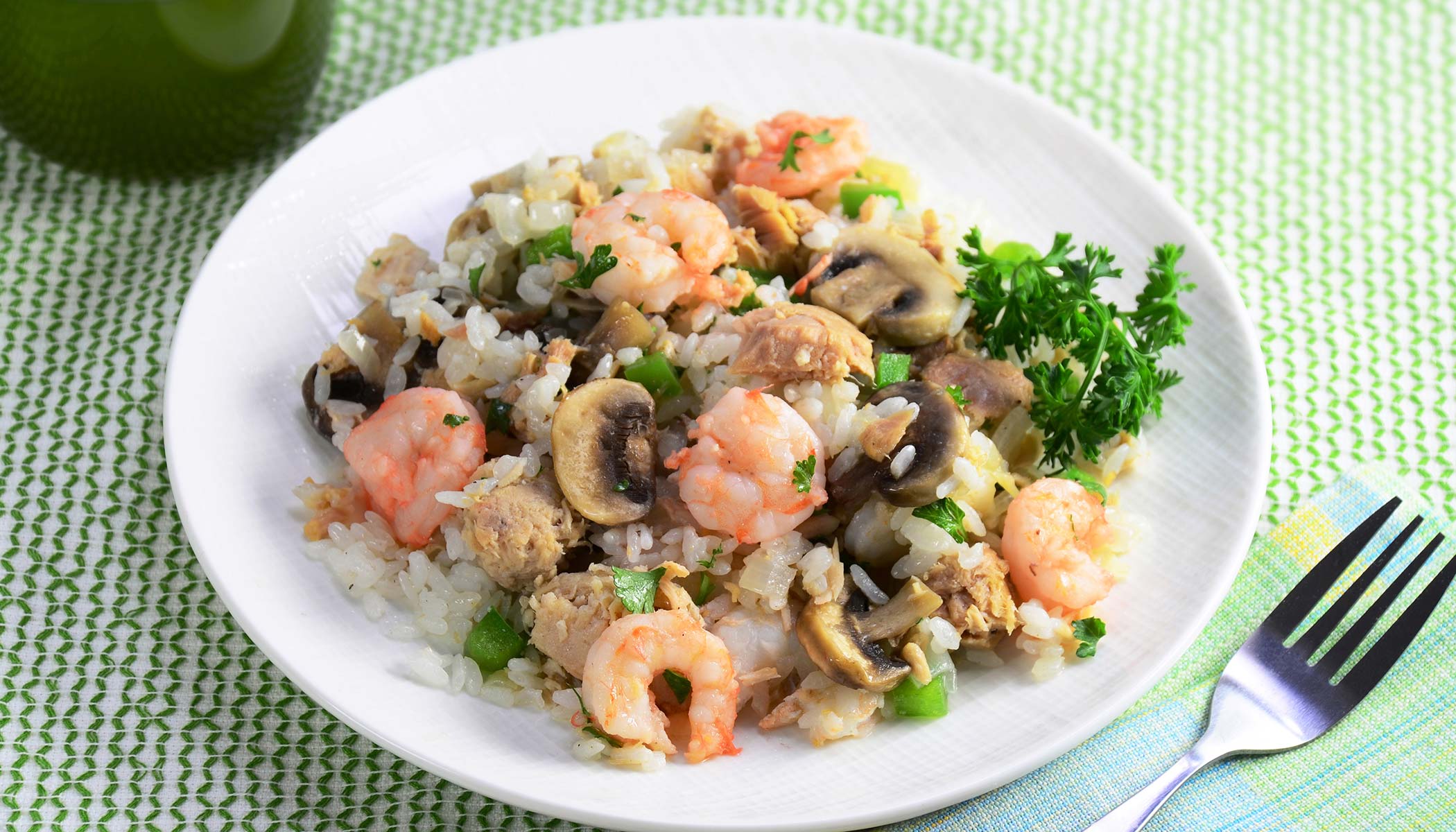 Tuna Seafood Pilaf