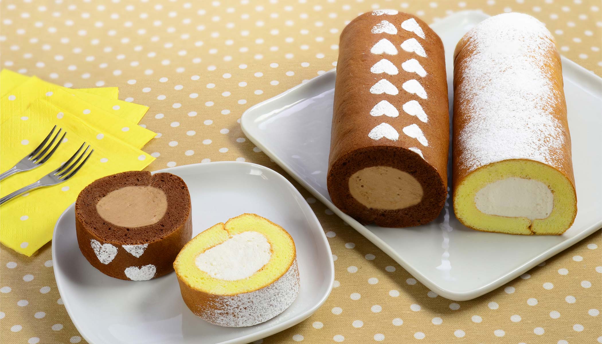 Creamy Roll Cake