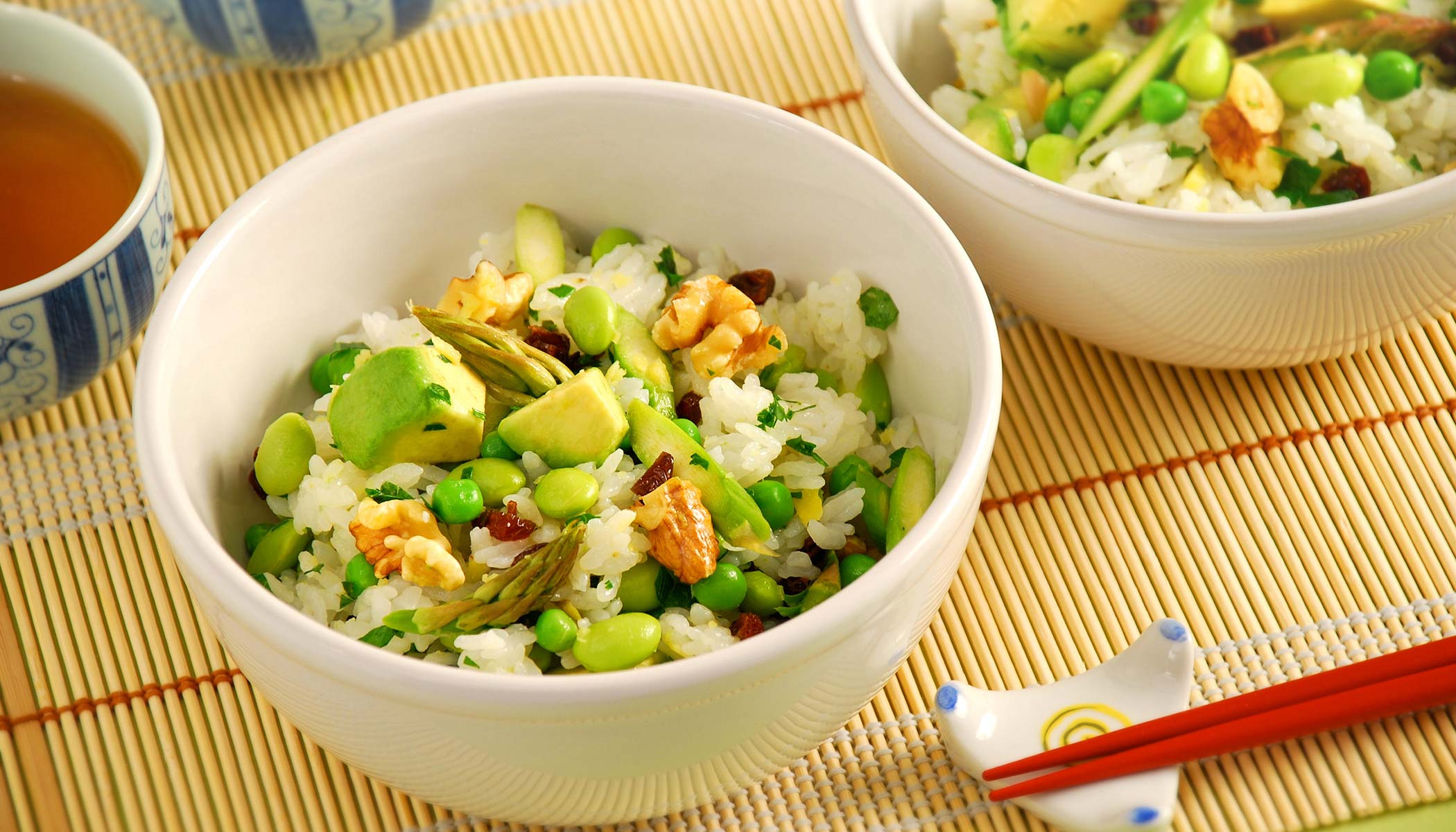 Green Vegetable Sushi