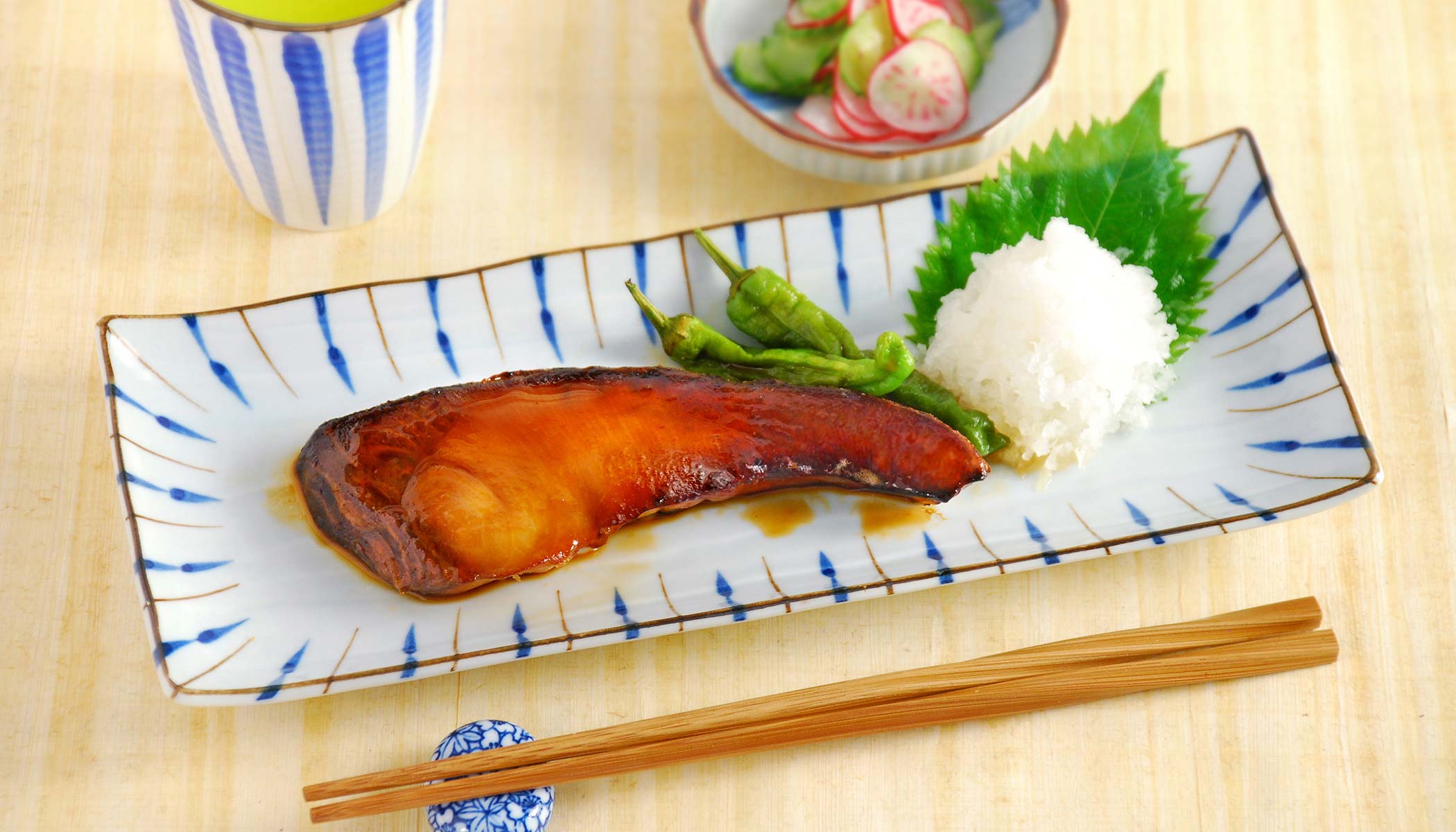 Teriyaki Yellowtail (Buri or Hamachi)